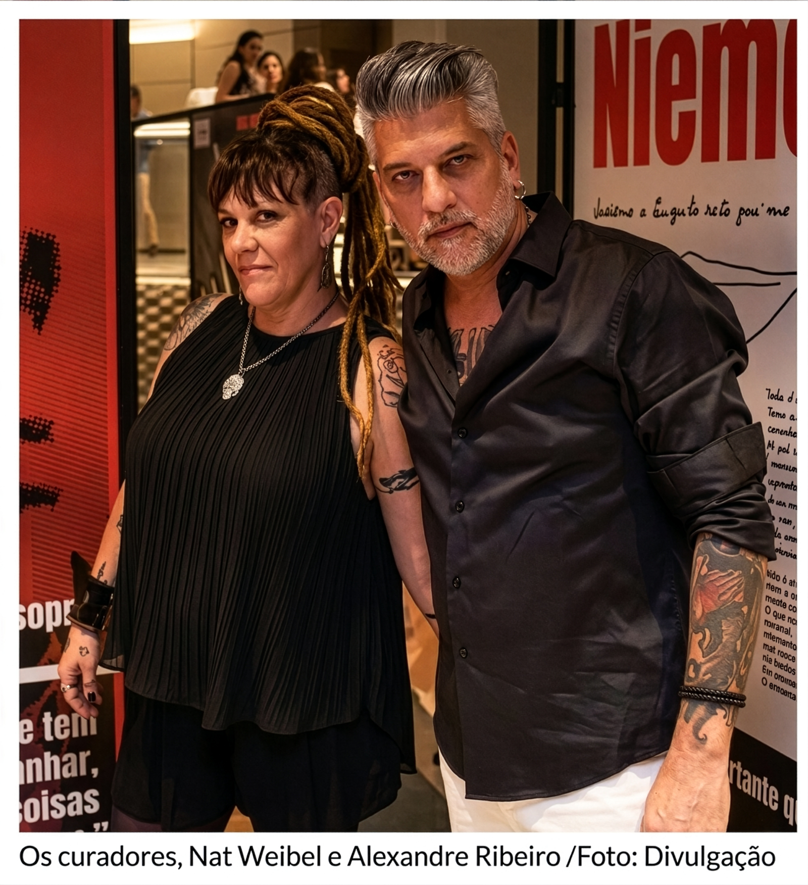 Retrospectiva Niemeyer — curadores Nat Weibel e Alexandre Ribeiro