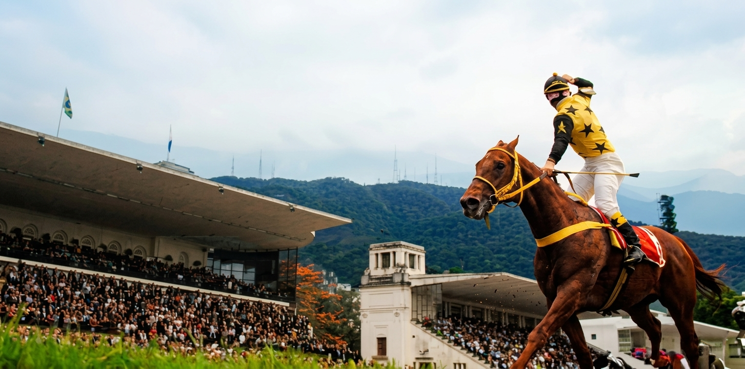 Club House Jockey — corrida de cavalos no Jockey Club